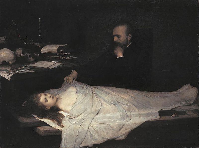 Max, Gabriel Cornelius von The Anatomist Sweden oil painting art
